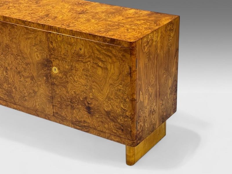 Axel Einar Hjorth, Nordiska Kompaniet, Root Wood, Rare Sideboard, Sweden, 1937 - 10