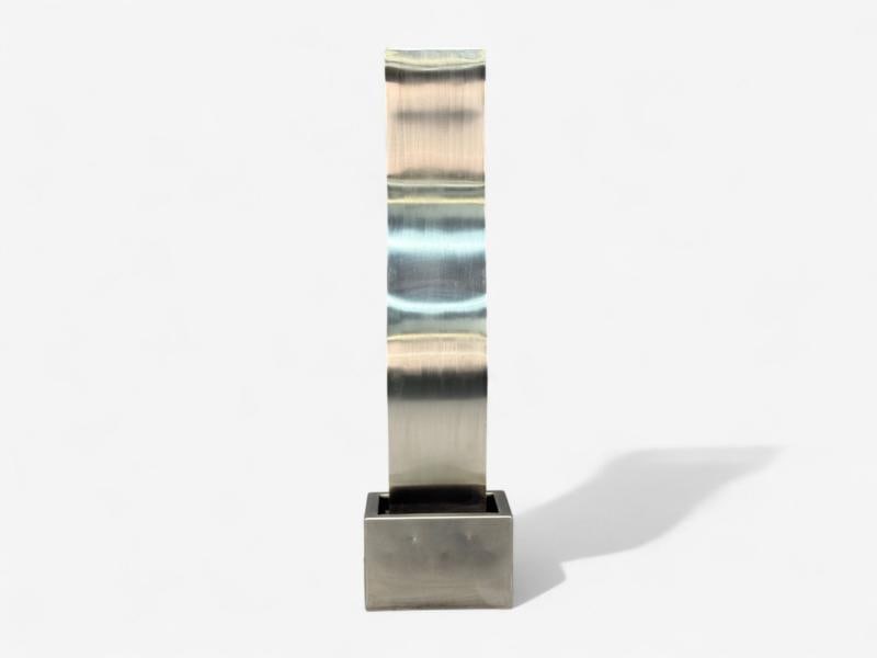 Archie Held, Contemporary, Stainless Steel, Monumental Water Sculpture, USA 2000 - 3