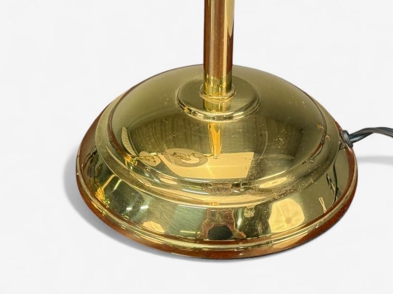 American Modern, Polished Brass, Adjustable Table Lamps, USA, 1980s - 10