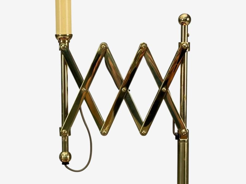 American Modern, Polished Brass, Adjustable Table Lamps, USA, 1980s - 7