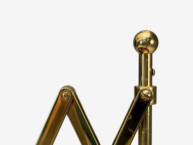 American Modern, Polished Brass, Adjustable Table Lamps, USA, 1980s - 9