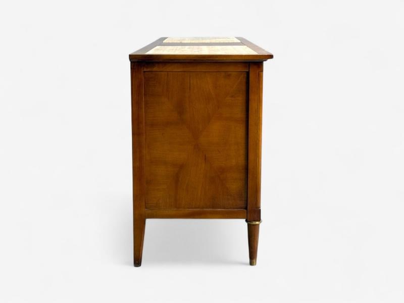 American of Martinsville, Walnut, Travertine, Sideboard, USA, 1960s - 9