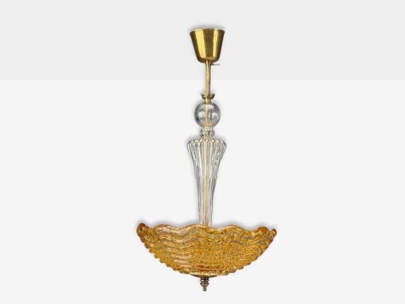 Carl Fagerlund, Swedish Modern, Glass, Pendant Light, Sweden, 1960s - 2