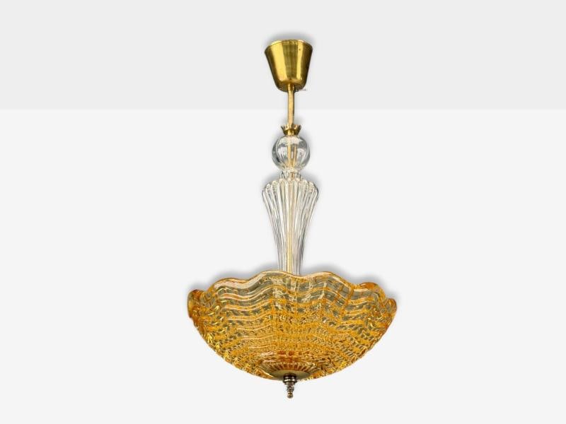 Carl Fagerlund, Swedish Modern, Glass, Pendant Light, Sweden, 1960s - 3