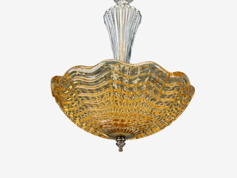 Carl Fagerlund, Swedish Modern, Glass, Pendant Light, Sweden, 1960s - 6