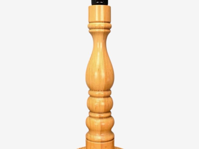 Swedish Modern, Pine, Table Lamp, Sweden, 1960s - 4