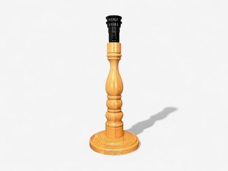 Swedish Modern, Pine, Table Lamp, Sweden, 1960s - 6
