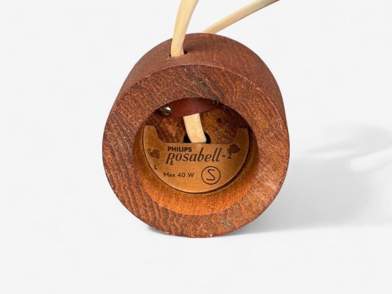 Swedish Modern, Teak, Small Table Lamp, Sweden, 1940s - 5