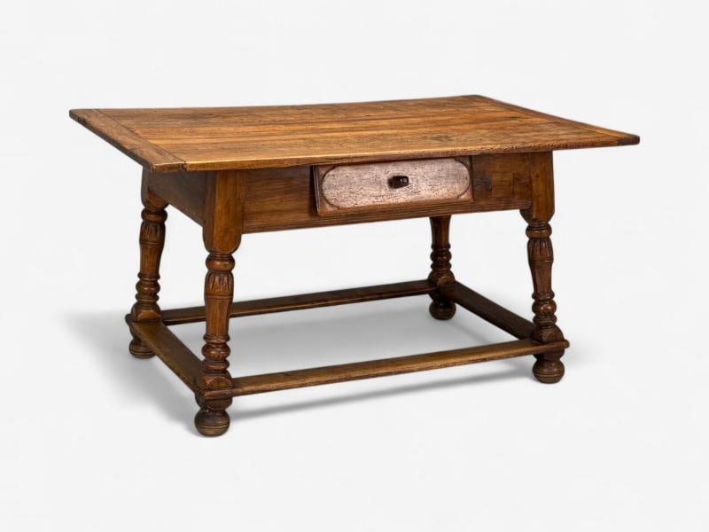Baroque, Oak, Console or Center Table, France, 18th C. - 2