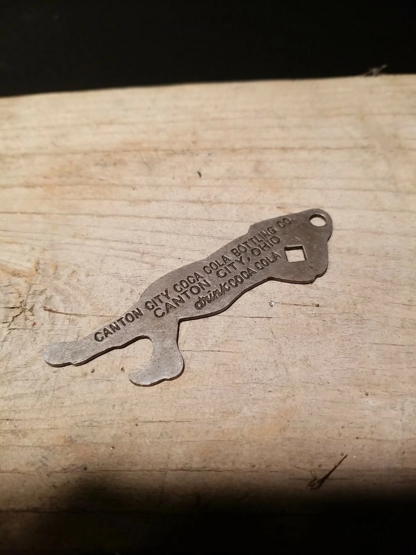 Cola Baseball Pitcher Player Bottle Opener - 6