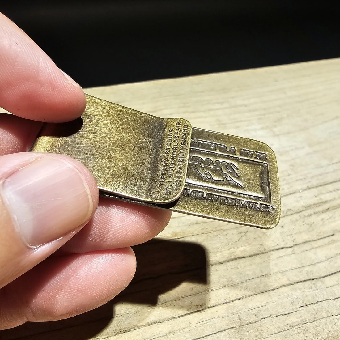 Brass Coca Cola Money Clip - 5