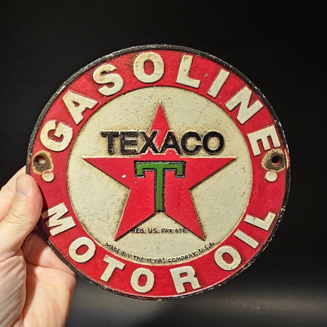 8" Round Metal Sign Plaque - 5