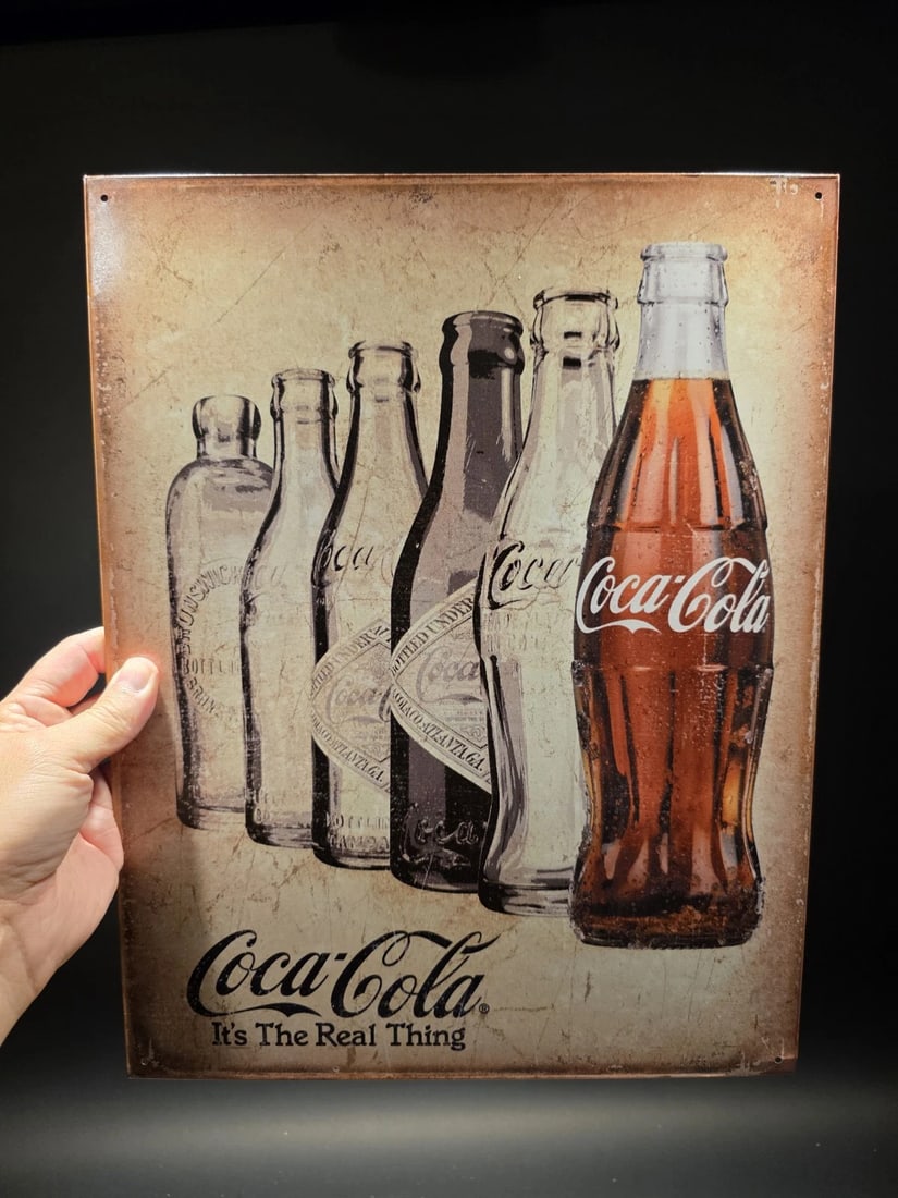 Coca Cola Bottles Sign - 4