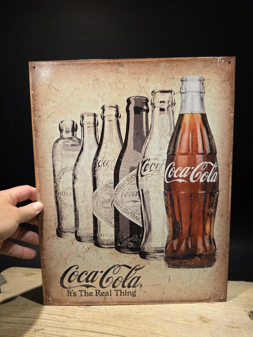 Coca Cola Bottles Sign - 8