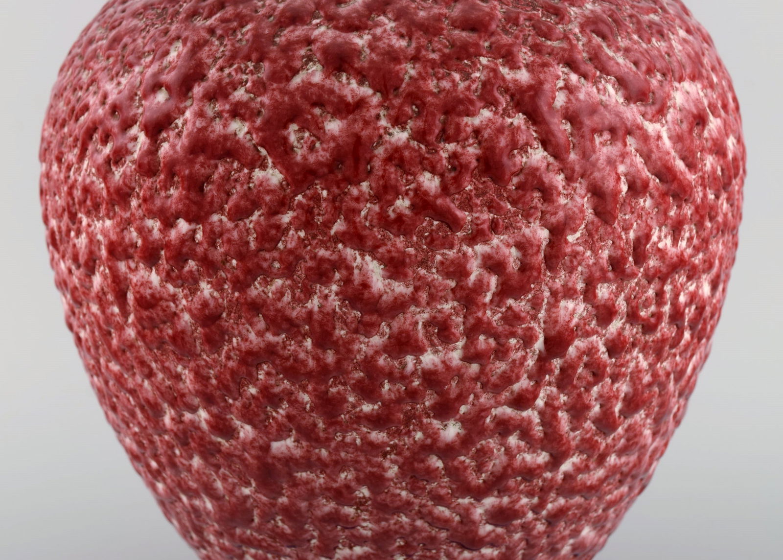 Paul Milet (1870-1930) for Sevres, France. Large art deco vase in glazed ceramics. Fantastic glaze - 7