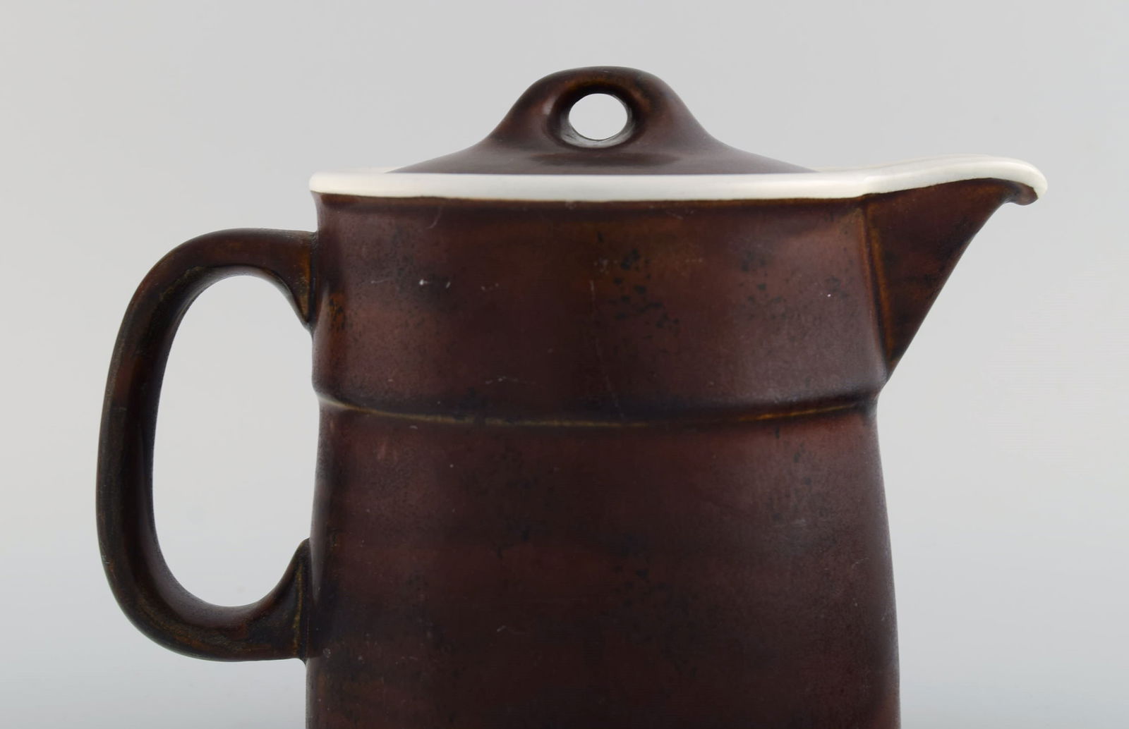 Stig Lindberg for Gustavsberg. Coq Tea service for six people. Rustic design, 1960s. - 3