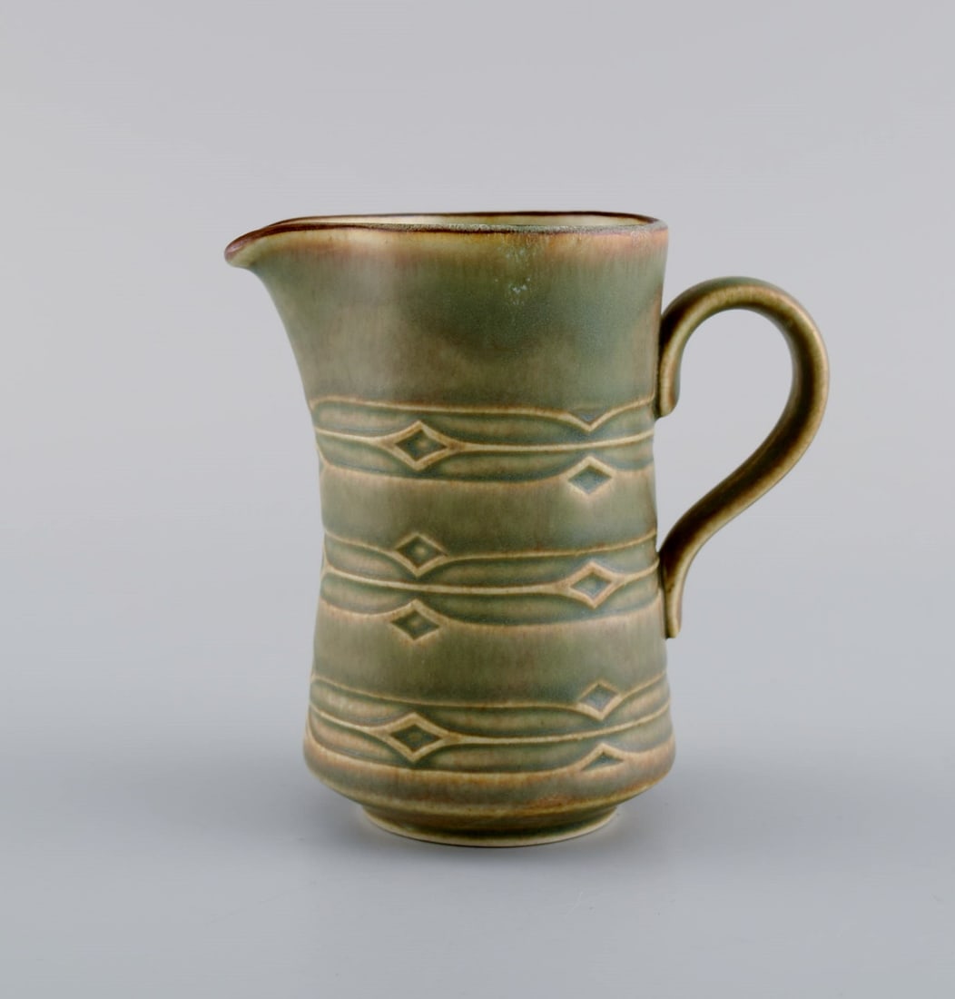 Jens H. Quistgaard (1919-2008) for Bing & Grøndahl. 10 parts Rune coffee service in glazed - 2