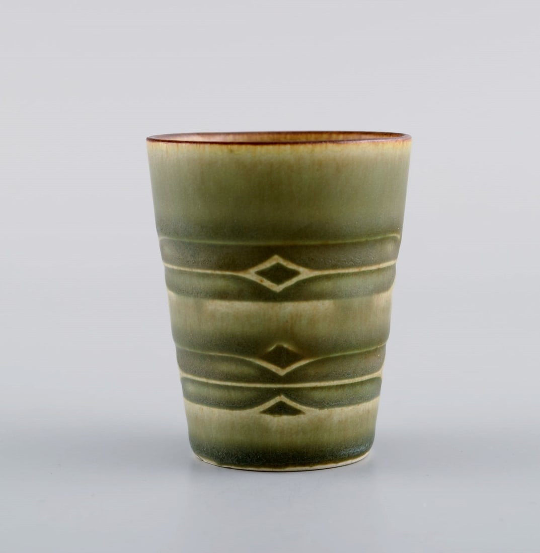 Jens H. Quistgaard (1919-2008) for Bing & Grøndahl. 10 parts Rune coffee service in glazed - 4