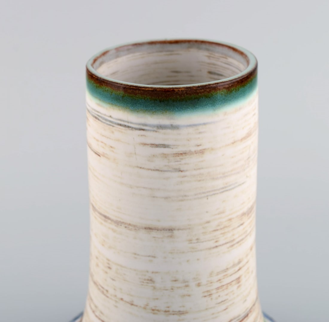 Søholm, Denmark. Vase in glazed stoneware. 1960s. - 2