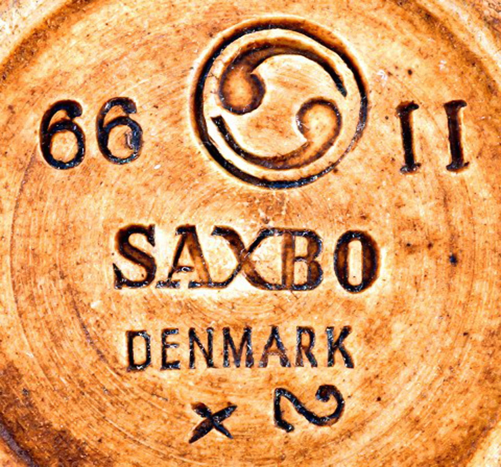 Saxbo, large ceramic dish/bowl, beautiful brown glaze. - 3