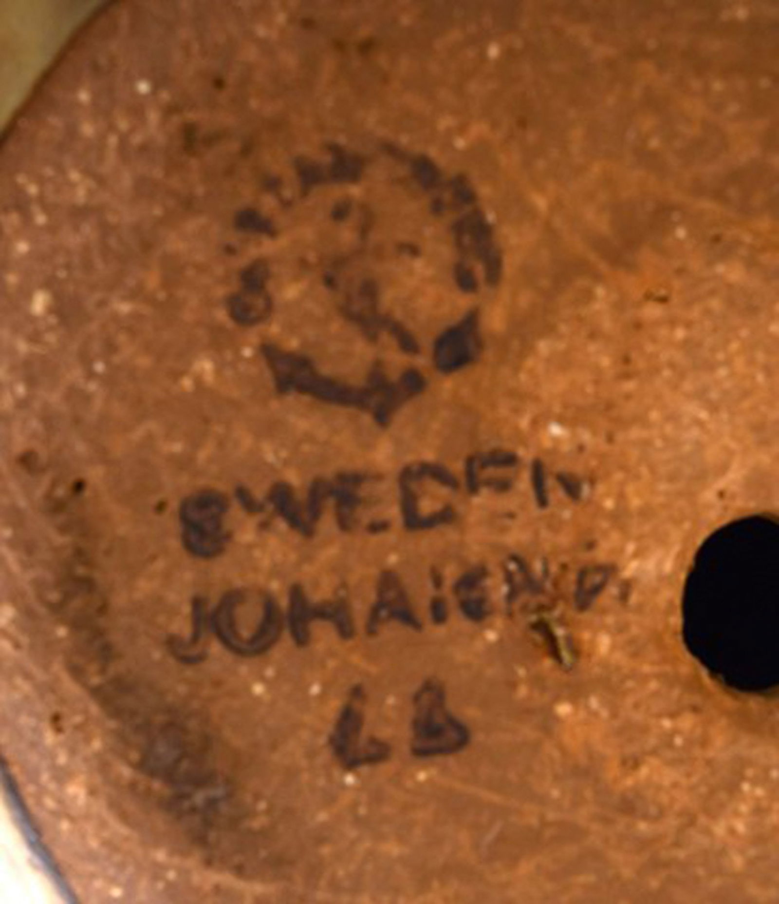 Rare figure, Lisa Larson for Gustavsberg, "Johanna", glazed ceramics. - 7