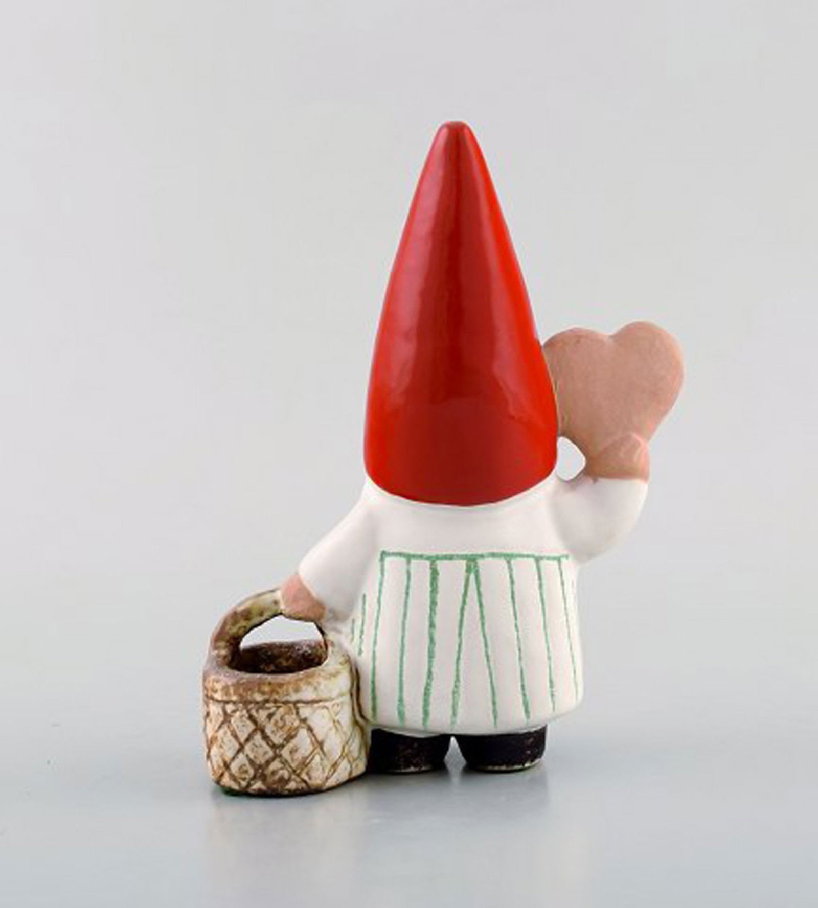 Lisa Larson for Gustavsberg. Elf girl in glazed stoneware. Late 20th century. - 2