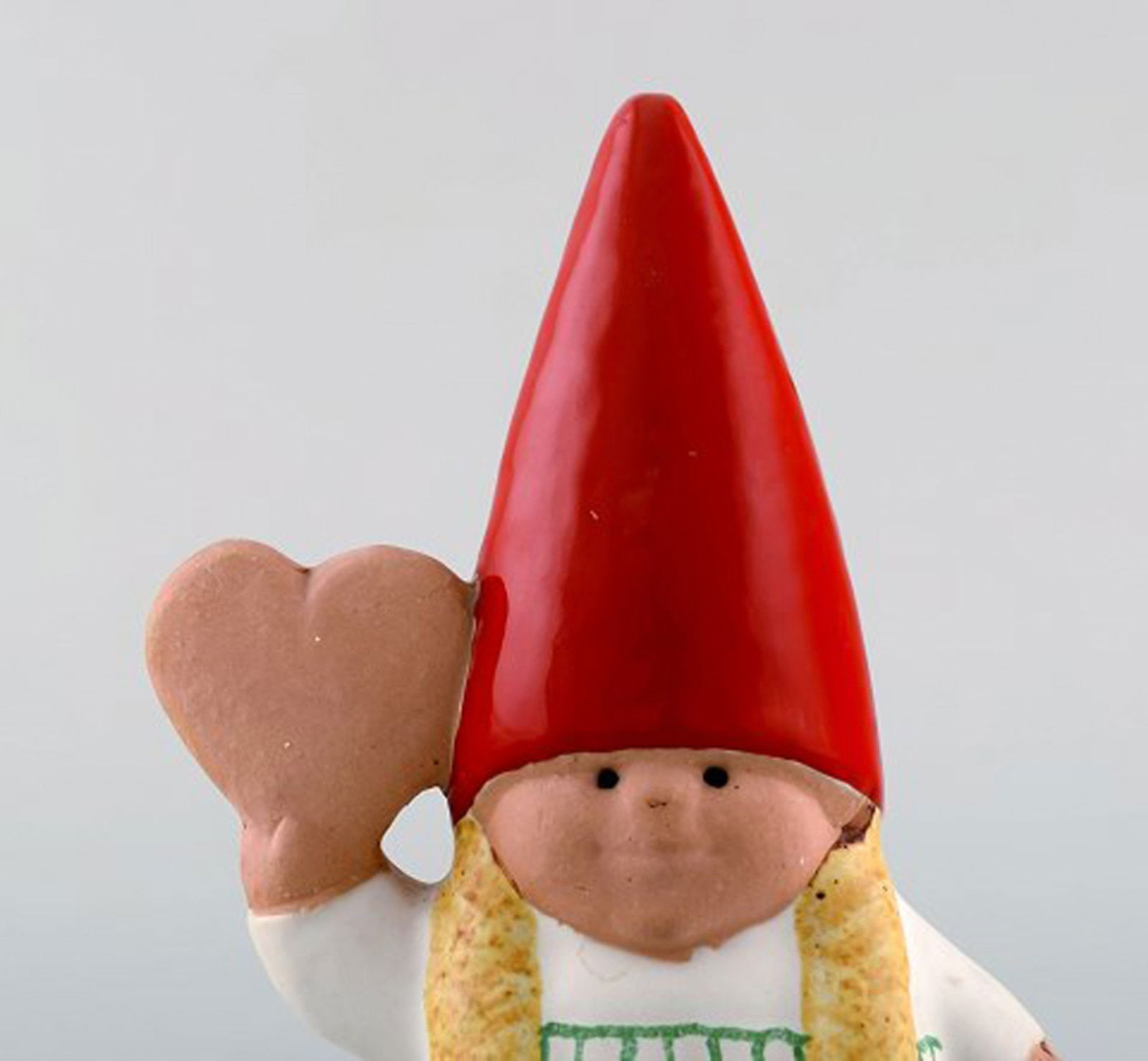 Lisa Larson for Gustavsberg. Elf girl in glazed stoneware. Late 20th century. - 3