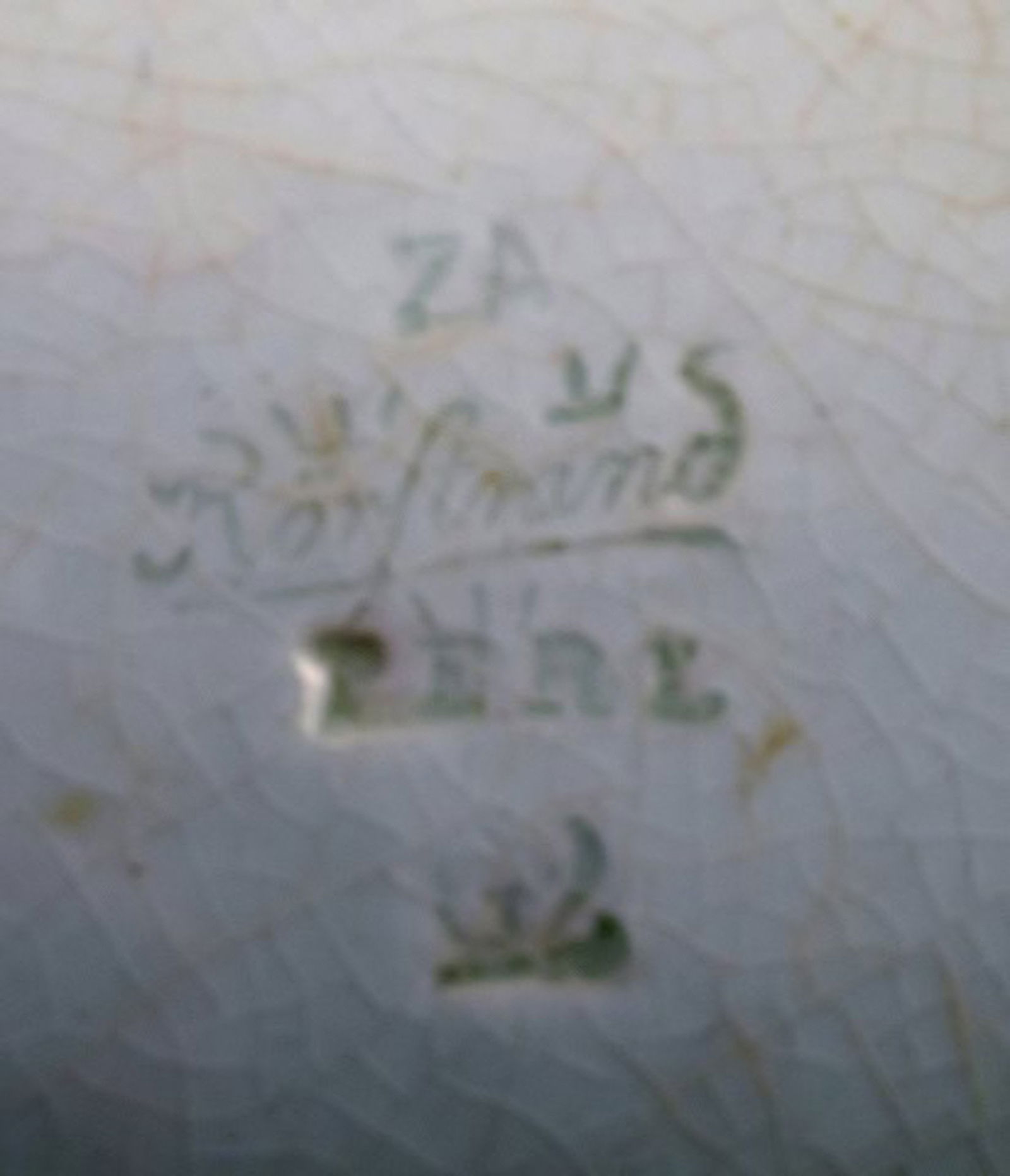 Large Rörstrand "Perl" cabaret dish in white earthenware. - 3