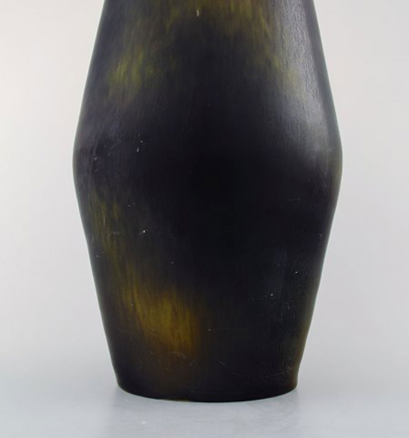 Huge Rörstrand floor vase in ceramics by Gunnar Nylund. - 3