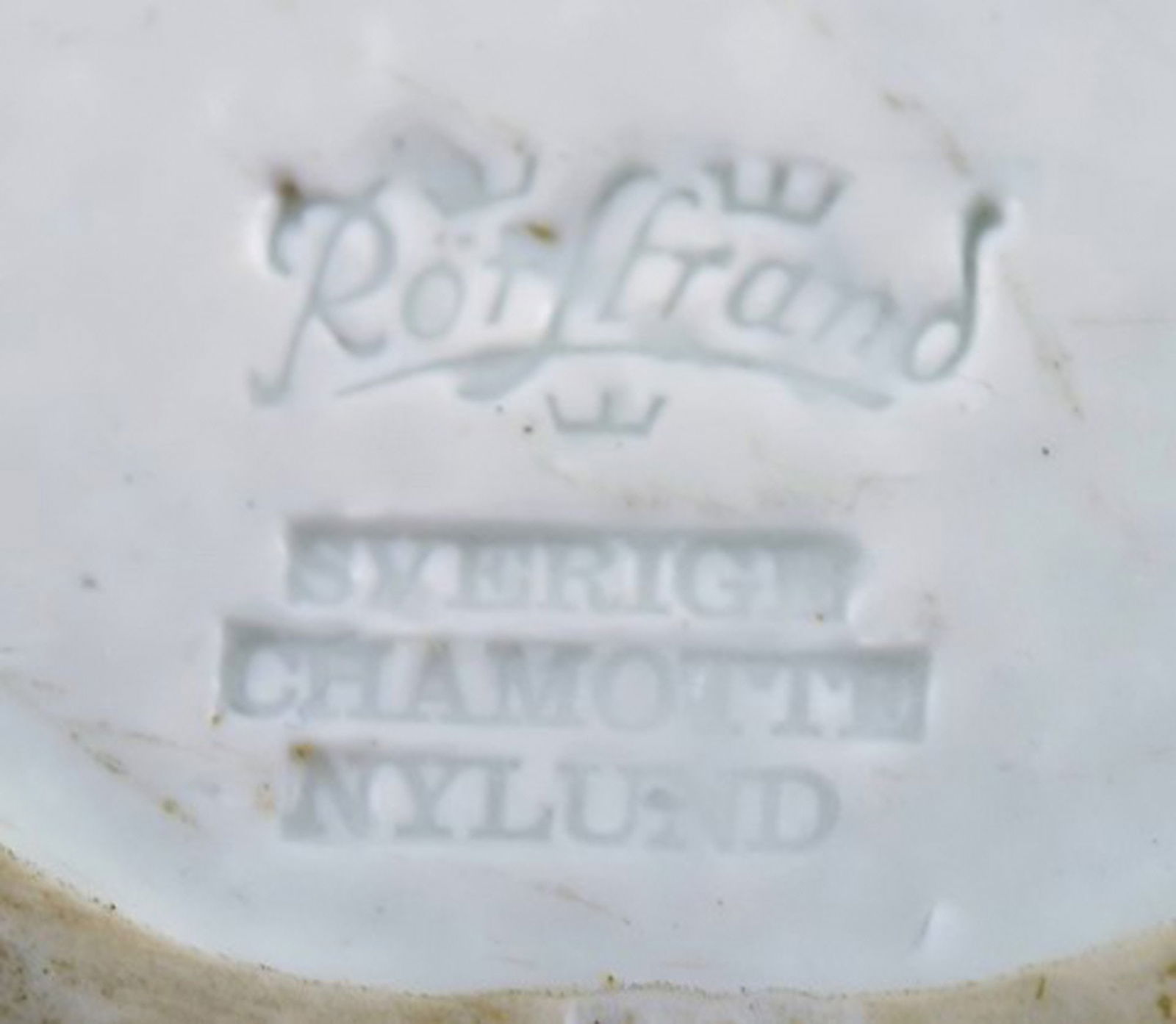 Rörstrand Gunnar Nylund 3 small Chamotte bowls. - 8