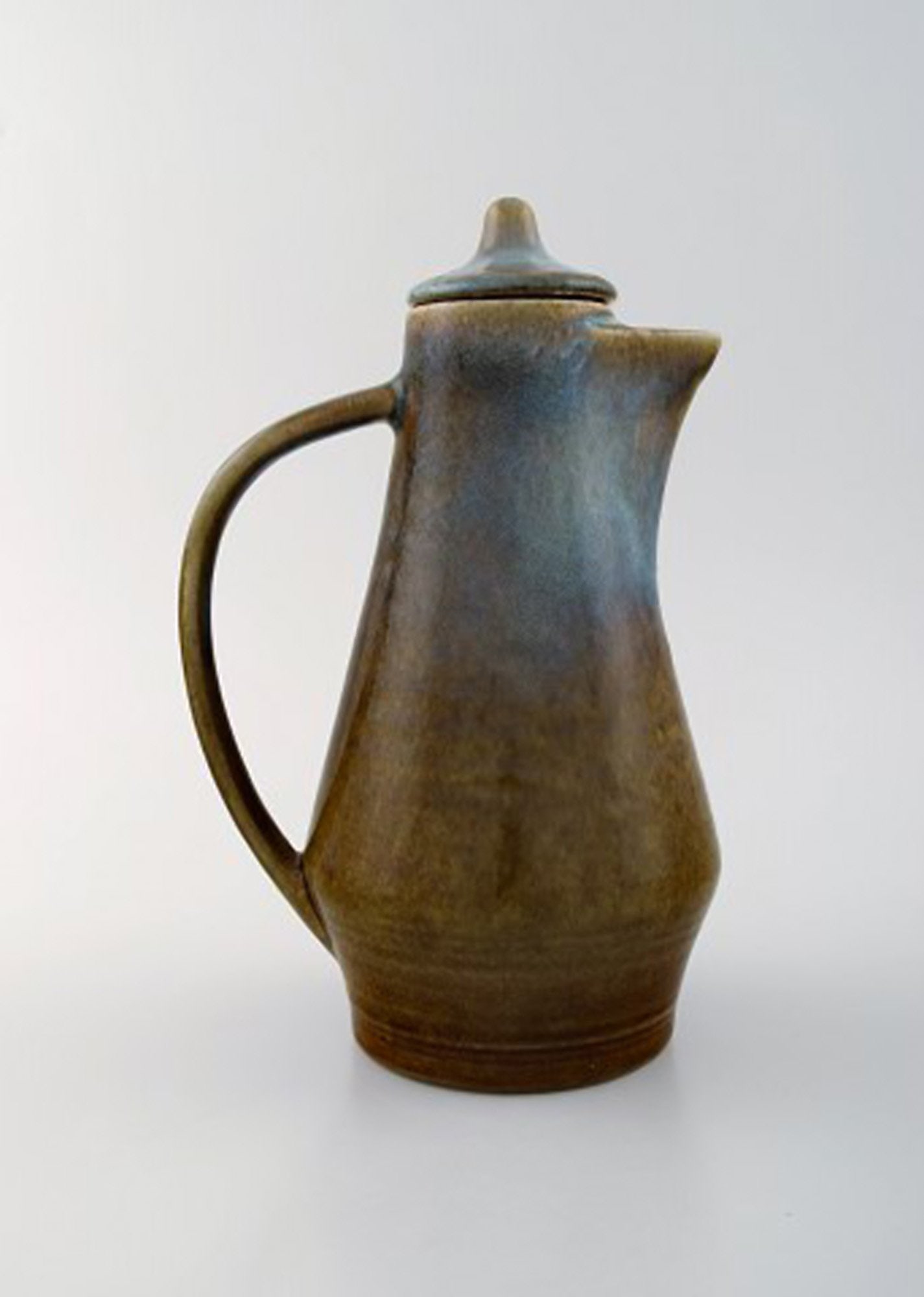 Carl Harry Stålhane for Rörstrand. Jug with lid in glazed stoneware. - 2