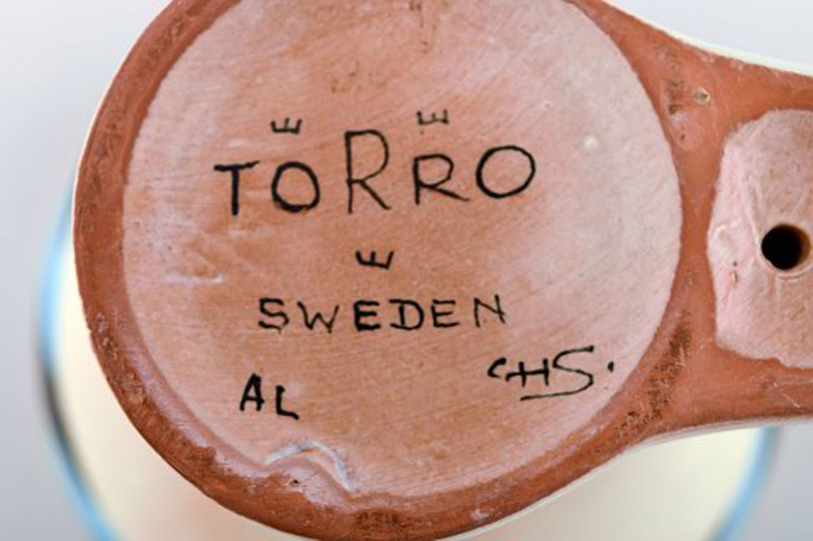 Carl-Harry Stålhane for Rörstrand / Rørstrand. A pair of modernist hand painted - 8