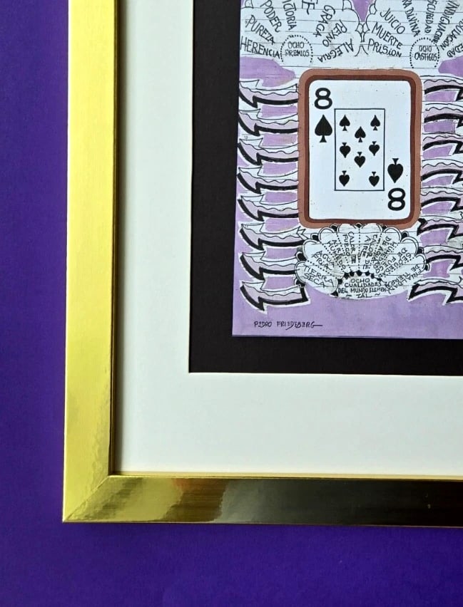 Pedro Friedeberg – “THE POWER OF 8 ” | Surrealist Symbolic Signed Print - 3