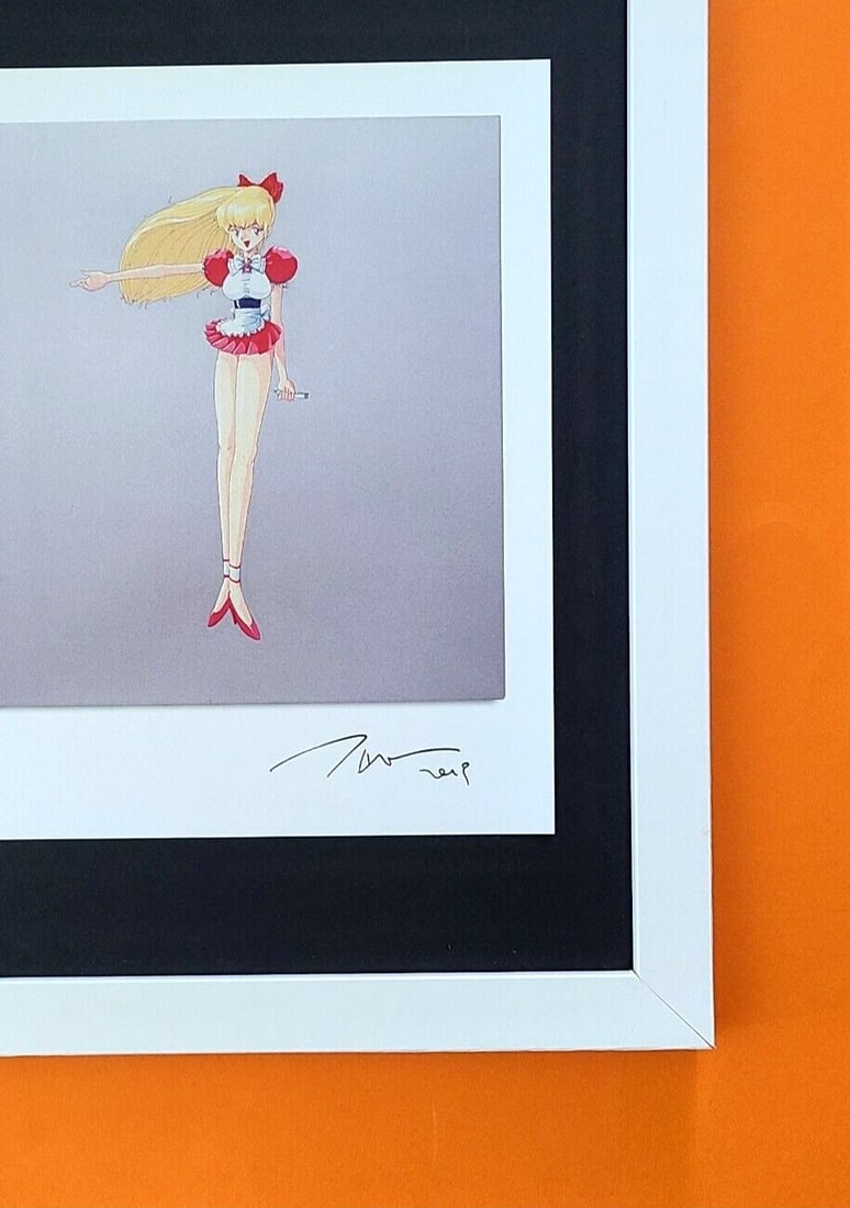 TAKASHI MURAKAMI + AWESOME SIGNED ART PRINT FROM JAPAN + WITH NEW FRAME 14x11in. - 3