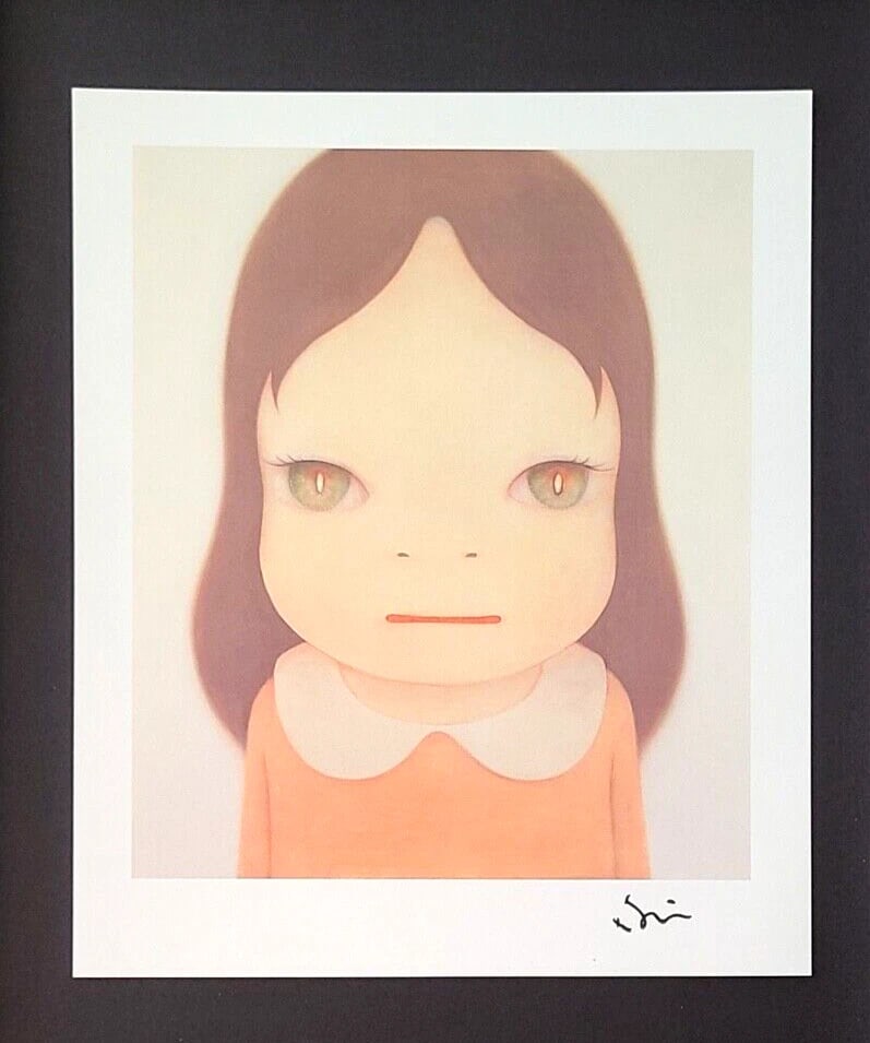 Yoshitomo Nara Signed Contemporary Print from Tokyo Framed Japan Pop Art - 2