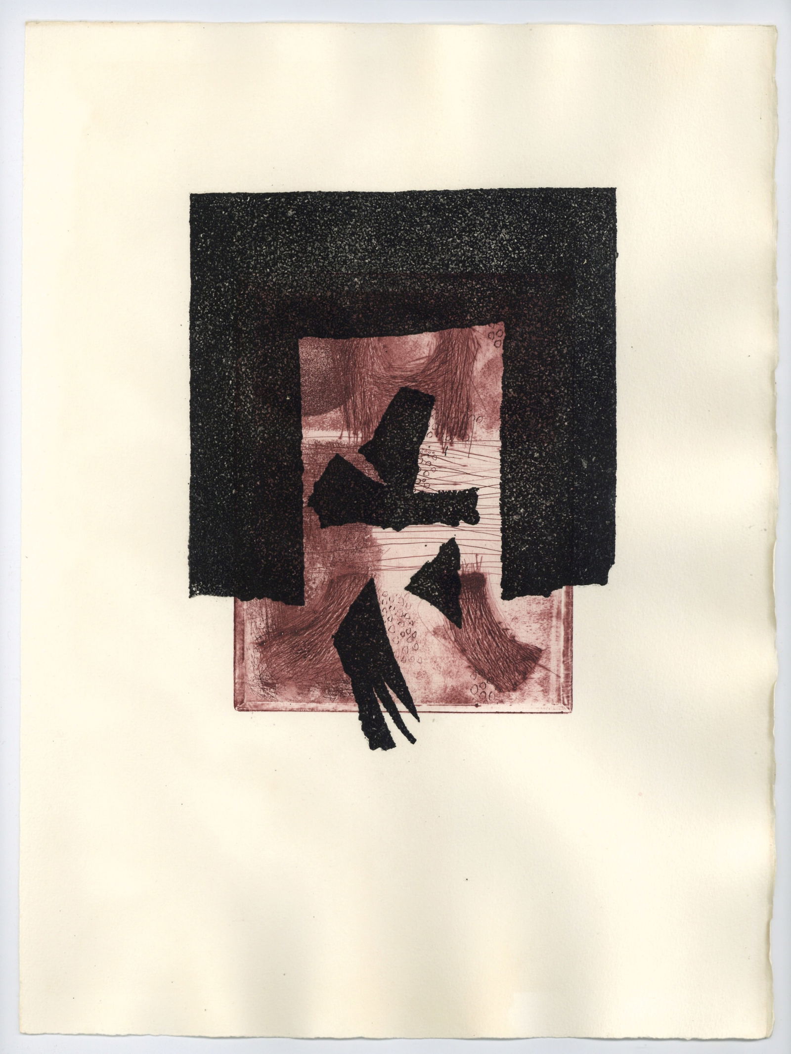 Kumi Sugai original etching for Paroles Peintes - 2