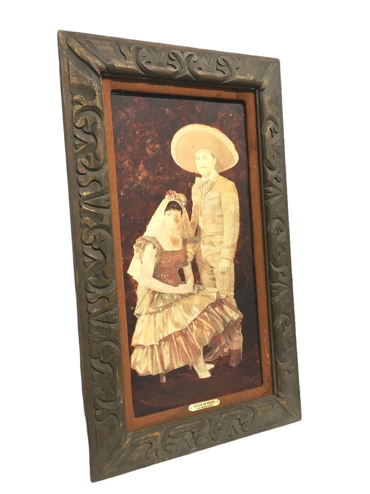 Spirit of Fiesta, oil on photographic print by Pasqual Bettio. - 8