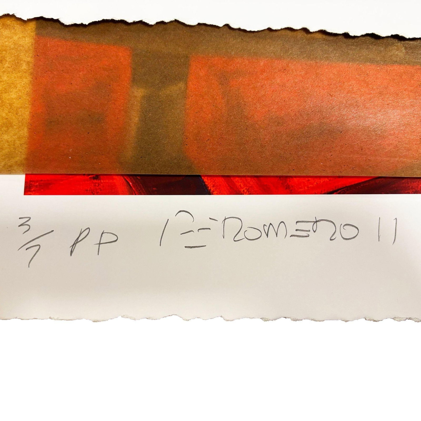 Frank Romero "Cheech's Downtown" Giclee Print Limited Edition Signed, 6 of 7 - 12