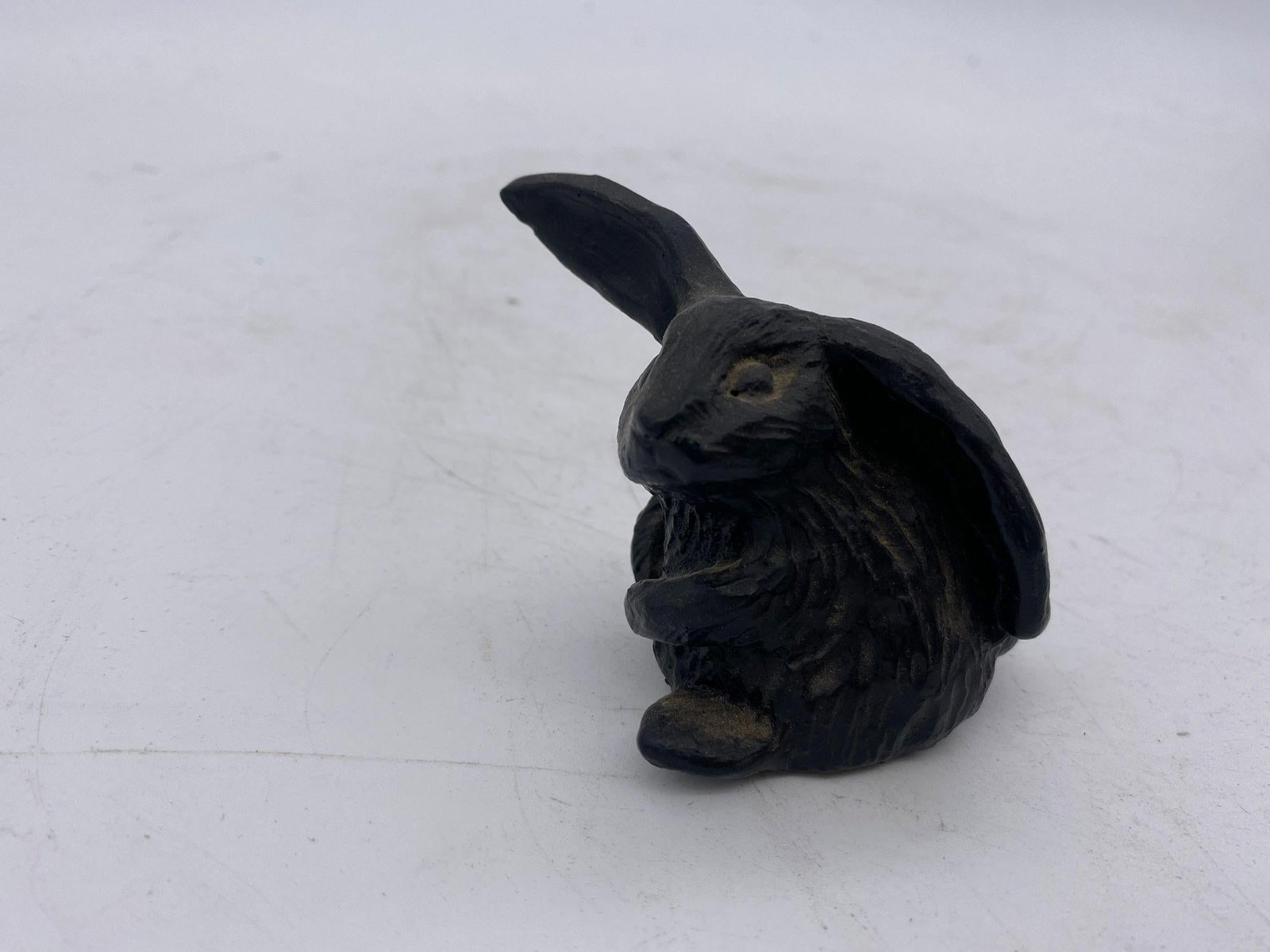 Magician Silver Bunny in a Hat Rabbit Figural Collection - 13