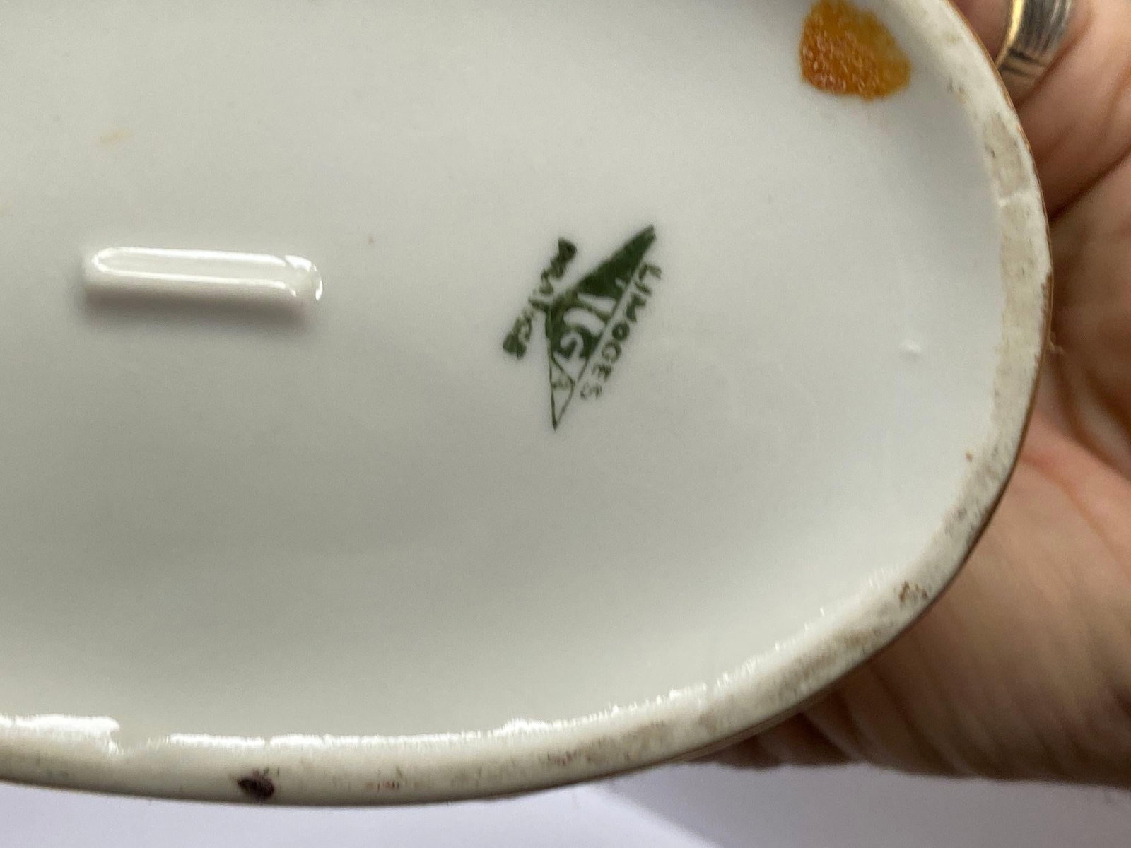 French Flapper Ceramic Perfume Bottle by Charles Serpaut Limoges - 4