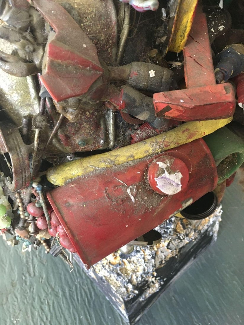 Vintage "Jesus Christ Super Junk" Sculpture by Artist Pasqual Bettio of L.A. - 5