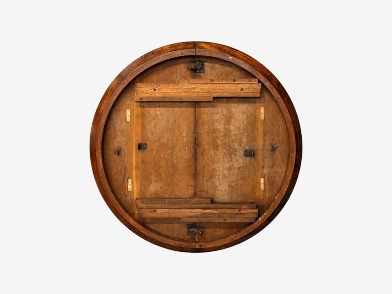 Regency, Macassar, Ebony, Brass Inlay, Center Table, France, 1970s - 10