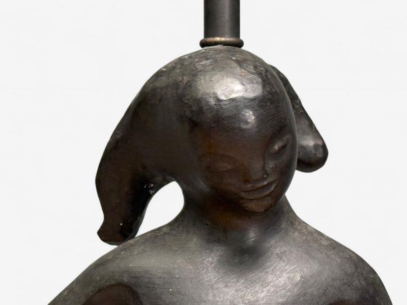 Rima, Mid-Century Modern, Bronze, Sculptural Table Lamps, USA, 1960s - 3