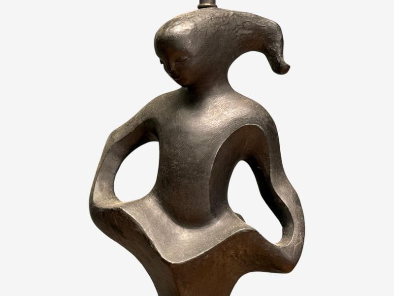 Rima, Mid-Century Modern, Bronze, Sculptural Table Lamps, USA, 1960s - 5