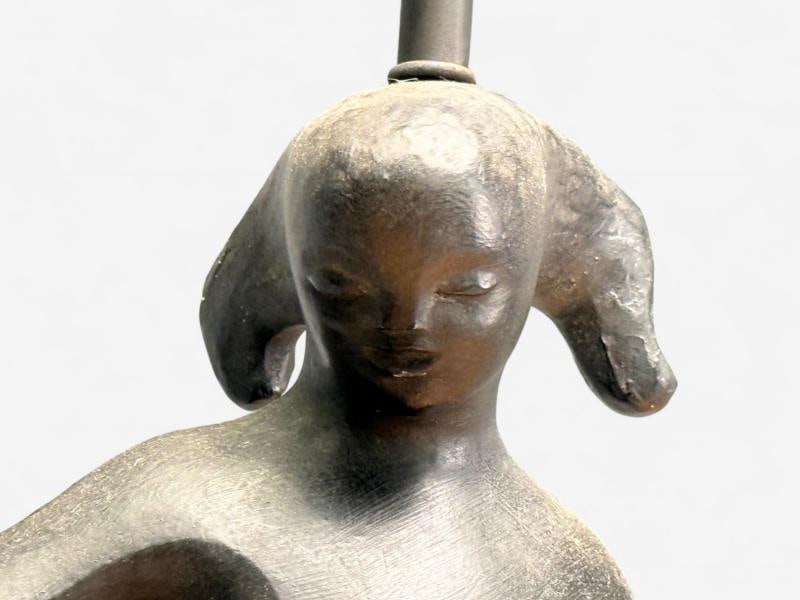 Rima, Mid-Century Modern, Bronze, Sculptural Table Lamps, USA, 1960s - 6