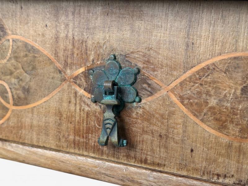 Gustavian, Bleached Wood, Barley Twist Table, Europe, 18th/19th c. - 5