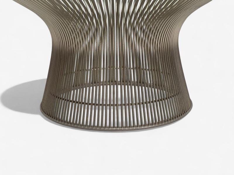 Warren Platner, Steel, Glass, Coffee Table, United States, 21st C. - 7