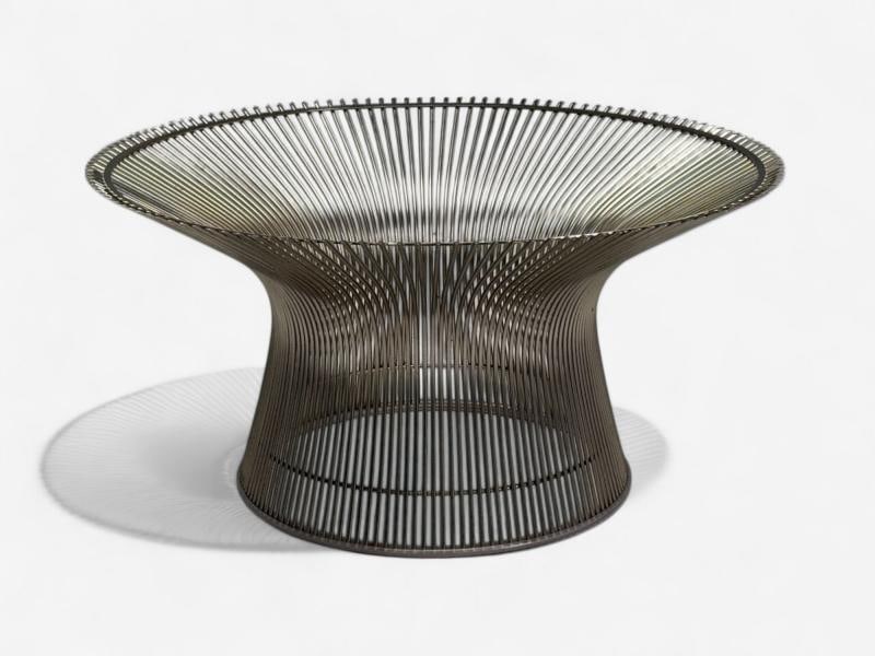 Warren Platner, Steel, Glass, Coffee Table, United States, 21st C. - 8