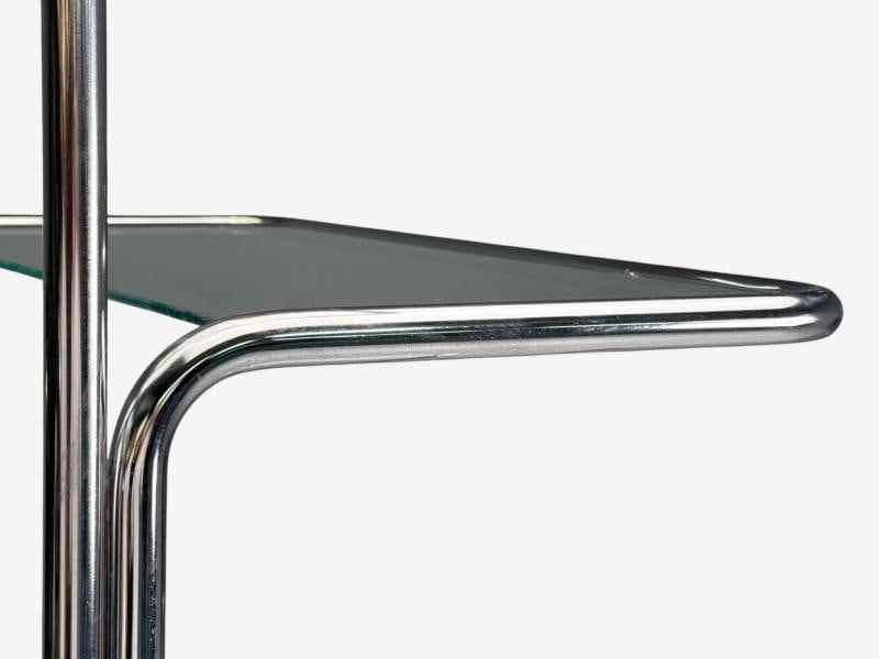 American Mid-Century Modern, Chrome, Glass, Etageres, United States, 1970s - 5