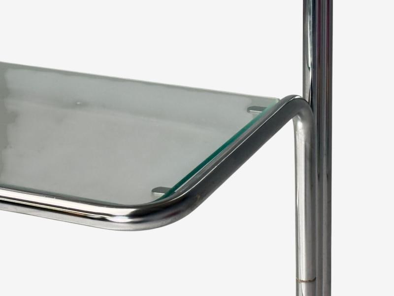 American Mid-Century Modern, Chrome, Glass, Etageres, United States, 1970s - 8